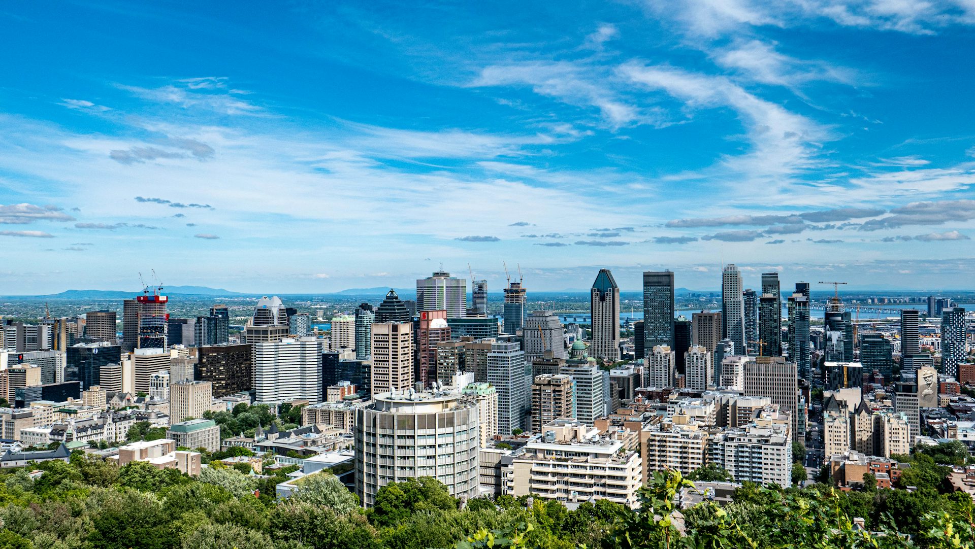 Skyline de Montréal - Marché immobilier québécois